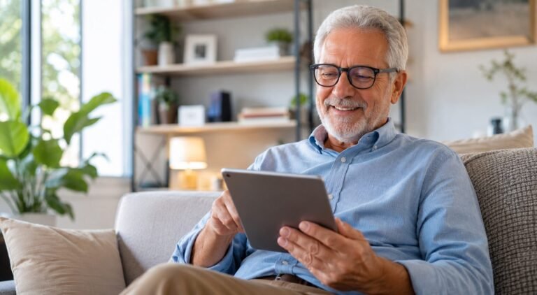 Inclusão e Autonomia Digital 60+ Como a Tecnologia Transforma a Terceira Idade em 2026